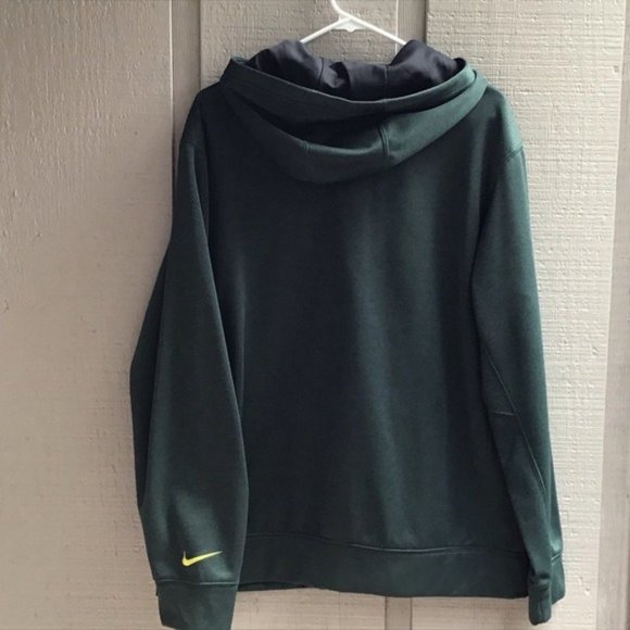 Nike University of Oregon Jacket, green Sz. Large - Picture 3 of 3
